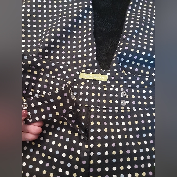 sigred olsen Pants - Polka Dot Cropped Pants